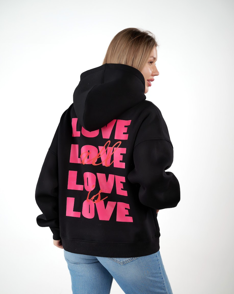 Black, comfy, and full of love