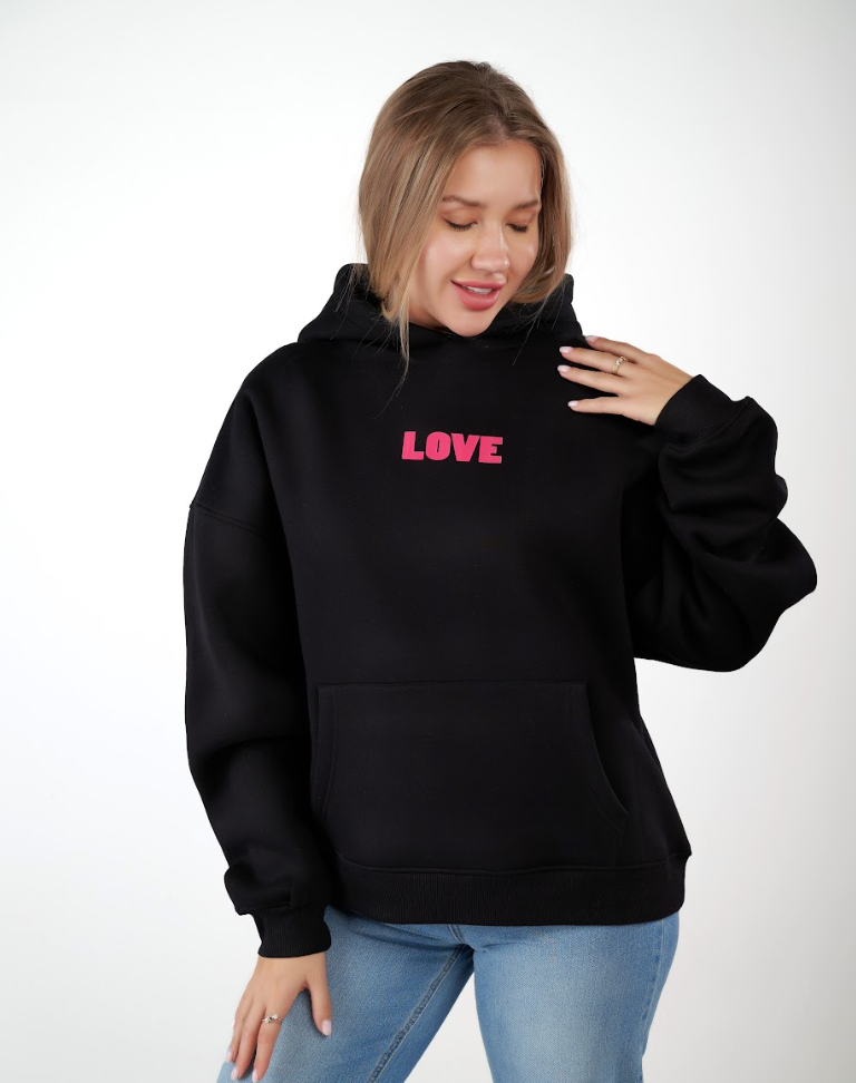 Black, comfy, and full of love